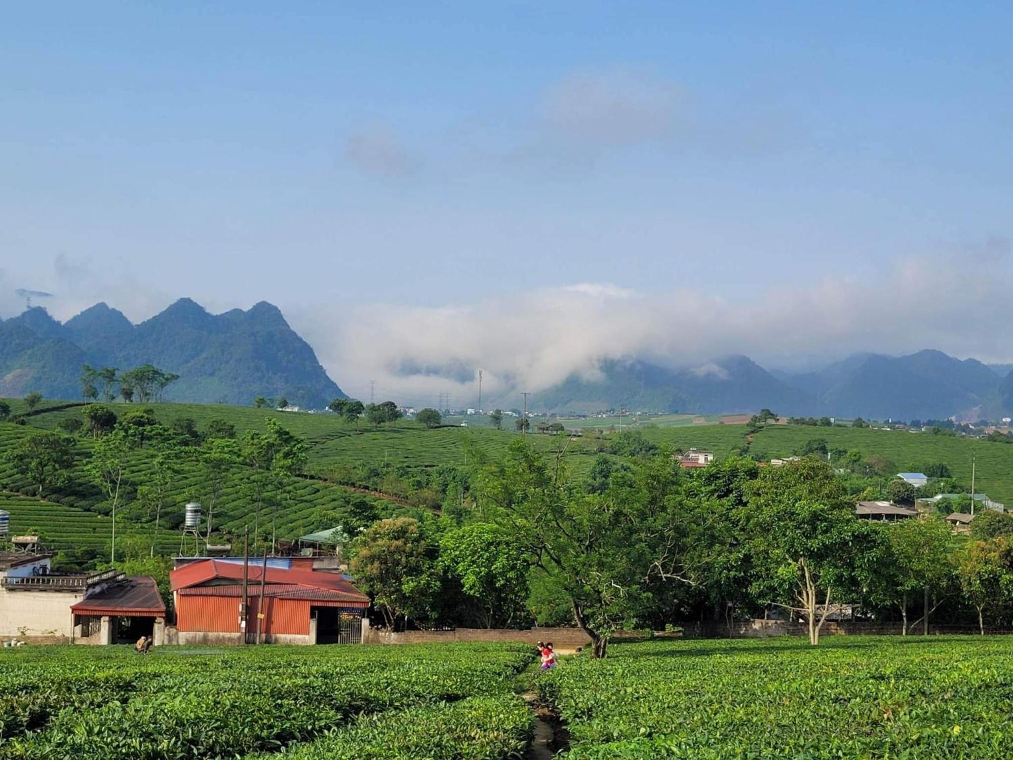 Mũm Homestay Mộc Châu Exterior foto